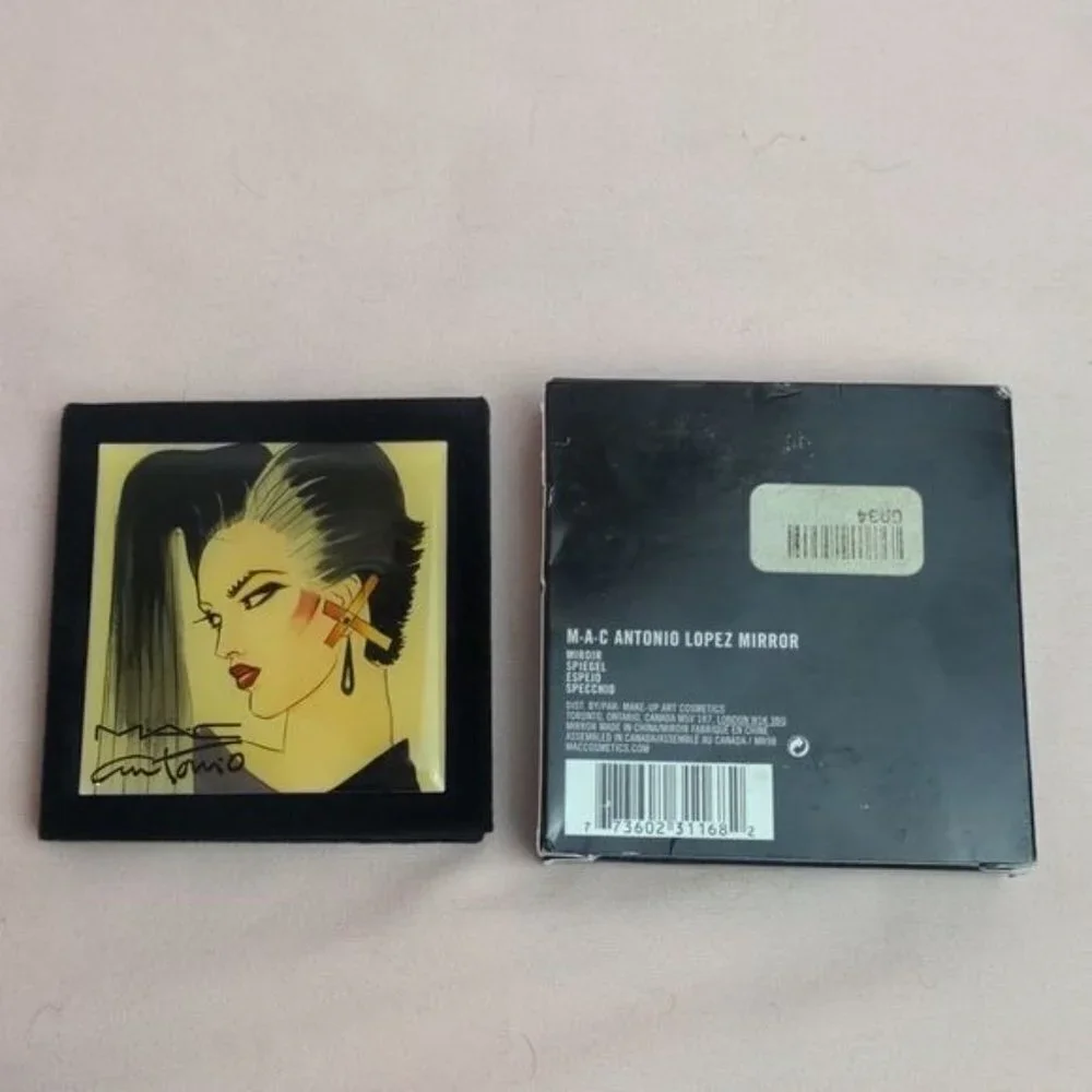 MAC Antonio Lopez Cosmetic Mirror in Black